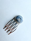 Hand Embroidered Hair Comb