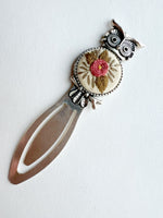 Vintage Style Embroidered Bookmark