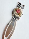 Vintage Style Embroidered Bookmark