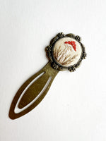 Vintage Style Embroidered Bookmark