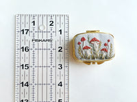 Hand Embroidered Pillbox