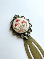 Vintage Style Embroidered Bookmark