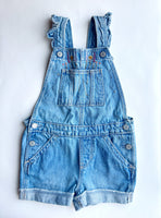 Hand Embroidered Denim Overalls - Gap - size 4T