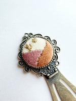 Vintage Style Embroidered Bookmark