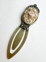 Vintage Style Embroidered Bookmark