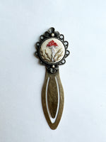 Vintage Style Embroidered Bookmark