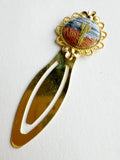 Vintage Style Embroidered Bookmark