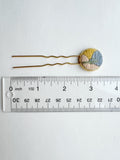 Dainty Hand Embroidered Desert Hair Pin