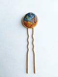 Dainty Hand Embroidered Hair Pin