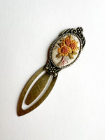 Vintage Style Embroidered Bookmark