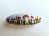 Hand Embroidered Barrette