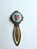 Vintage Style Embroidered Bookmark