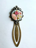 Vintage Style Embroidered Bookmark