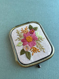 Hand Embroidered Pocket Mirror